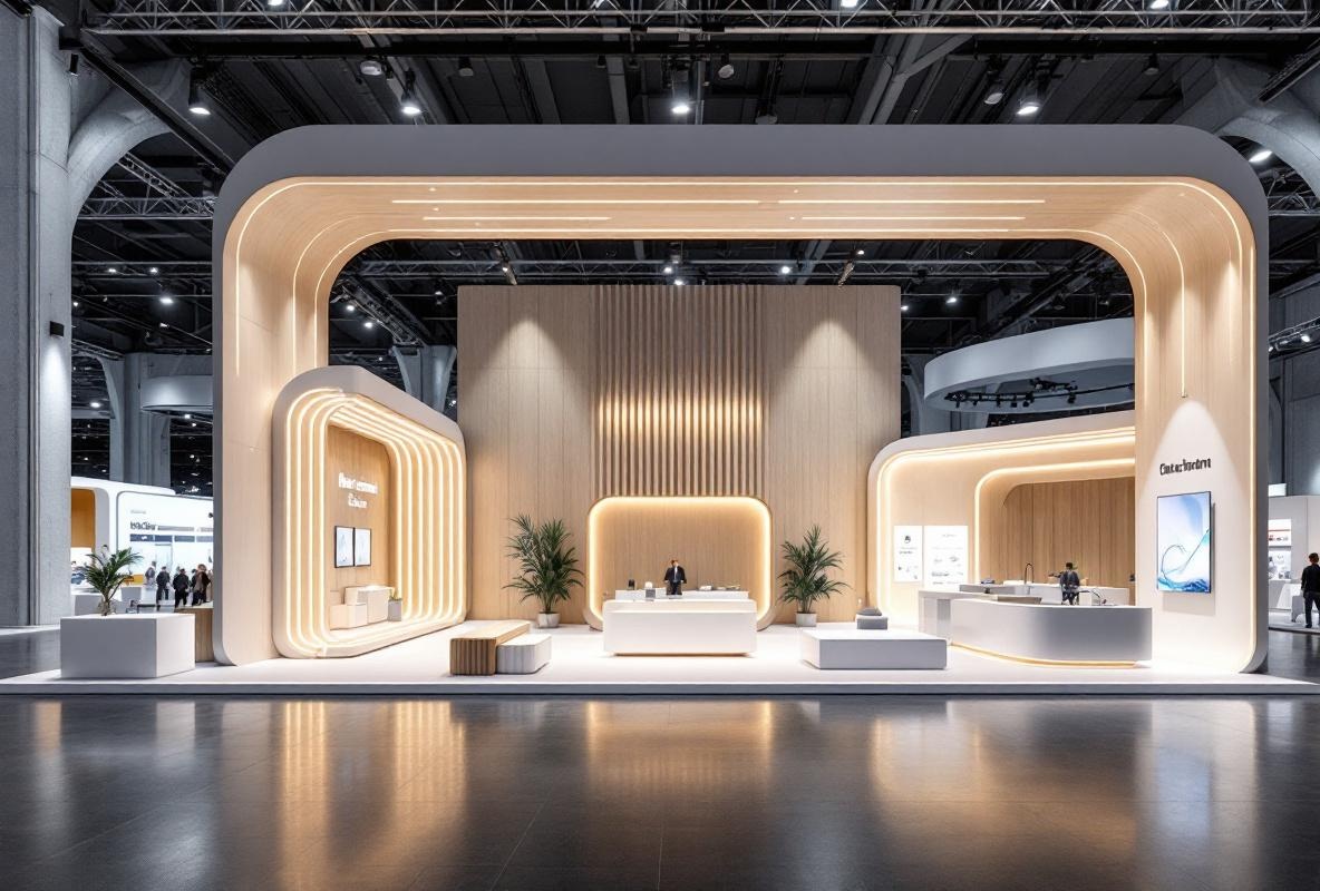 Modern exhibition stand design